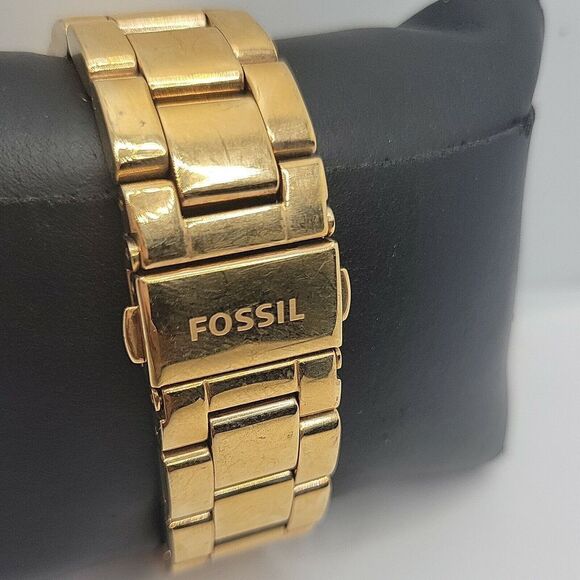 Fossil Boyfriend ES3587 Women's Stainless Steel Analog Dial Quartz Watch DE78 - Picture 5 of 10